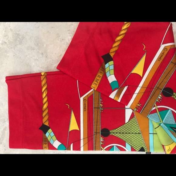 Hermes Lycra sensations vintage pajama set